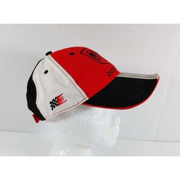 Dodge Racing Kasey Kahne #9 Hat Hook & Loop  Red White Black Cap Signature - Picture 2 of 7